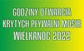 Godziny otwarcia krytych pływalni MOSiR podczas Świąt Wielkanocnych